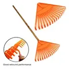 Grass Rake Puller Adjustable Non-slip Garden for Easy Pulling Leaf