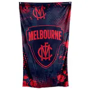 Melbourne Demons AFL Cape Wall Flag Banner