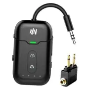 Bluetooth 5.4 Transmitter Receiver,2-in-1 Bluetooth Adapter for Black