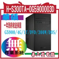 在飛比找蝦皮購物優惠-ASUS H-S300TA-0G5900003D G5900