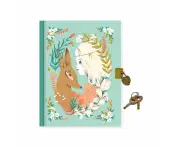 Djeco Lucille Secrets Personal Notebook/Journal 16x19cm Kids/Children 4y+