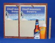 Kokanee Beer Signs Cardboard Table Top Wall Hang Personalize for Bars Home 2 Lot