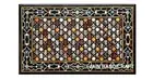 3'x2' console Black Marble Table Top Coffee Dining Center Inlay Malachite decor