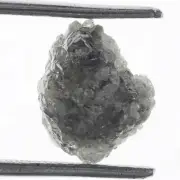 4.01 CT Gray Gemstone, Real Natural Rough Loose Diamond, For Jewelry Making