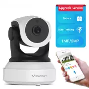 2MP Camera Wifi Camera 1080P Surveillance Camera Auto Tracking 2500mAh Battery