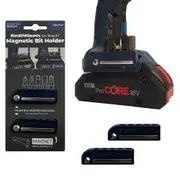 STEALTHMOUNTS Bit Holder for Bosch Blue 18V - 2 Pack BH-BO-BLU-2