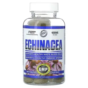 [iHerb] Hi Tech Pharmaceuticals Echinacea, 400 mg, 120 Tablets