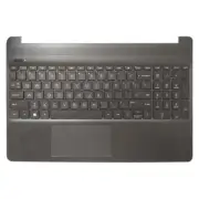 For HP TPN-Q222 Palmrest Keyboard With Touchpad C Shell