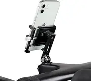 GUB G-95 Bicycle Stem Cellphone Mount Aluminum Alloy Handlebar Mobilephone Support Adjustable Bottom Bracket with Bottom Holder