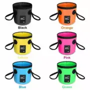 500D folding bucket fishing waterproof buckets portable folding bag storage outd