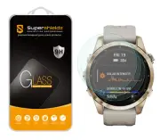 3X Tempered Glass Screen Protector for Garmin Fenix 7S/ 7S Solar (42mm)