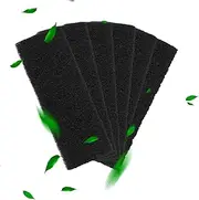 ARTJIANG 6Pack Carbon Filters for Automatic Litter Box 3, 9"×3" Carbon Replacement Filter,Thickened Type Carbon Self Cleaning Cat Litter Box Filters, Activated Carbon Filter,Odor Filters