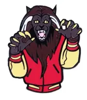 Music enamel pin - Michael Jackson thriller werewolf - free AU Post