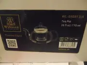 Wilmax Thermo Glass Teapot with Glass Infuser 26 FL OZ 770ml WL 888813/A