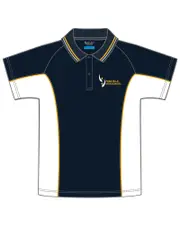 Yr 7-11 SS Navy/White Polo With Emb