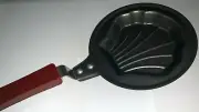 Stainless Steel Sea Shell Eggs Tray Omelet Mold Device Pancake Tray