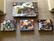 Lego Marvel Superhero 4 set bundle Spider-Man, Black Panther And Many More