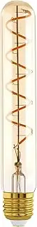 Eglo E27 4W T30 Globe Amber Spiral LED Bulb