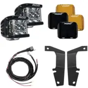 Rigid 46703 for 10-20 Toyota 4Runner A-Pillar Light Kit (Includes D-SS