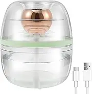 Humidifiers with Double Spray Nozzles and 3L Water Tank, USB Charging, Cool Mist Household Mute Air Humidifier with Nightlight for Home, Baby, Nursery, Plants