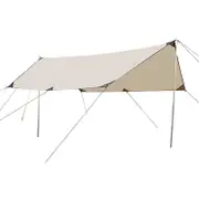 400*292 cm Naturehike Cloud Up 2-3 Person Backpacking Tent Tarp - Waterproof, UV Protection, Sunshade Canopy Shelter for Camping, Hiking, Picnic