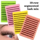 Wispy Lash Clusters Volume DIY Eyelash Extension at Home