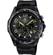 Casio Men's EDIFICE Black Dial Resin Band Watch EFR-516PB-1A3