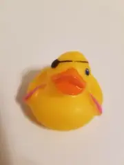 Yellow Ducky With An Eyepatch And Floaties