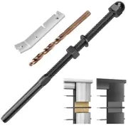 CKE 50 Pack 6" Long 1/8" Black Cable Railing Hardware Kit Hand Swage Threaded...