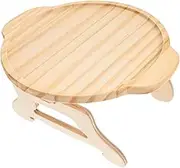 CRILSTYLEO Sofa Small Table Leg Bamboo Couch Table Home Supplies Comfortable Watching Easy to Move