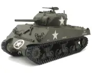 Tamiya 1/35 U.S. M4A3 Sherman RC Model Medium Tank Kit [TAM48217]