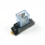 General Purpose Power On Relay 5A MY2NJ DPDT 8 Pins HH52P-L With PYF08A Socket