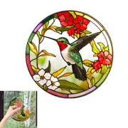 Static Cling Window Sticker Glass Mirror Art Decal Birds on Cherry Blossom Branches Window Clings