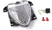 zurio Clear Led Taillight Compatible with Suzuki M109 M109R 2006-2013, Turn Signal Brake Tail Light Integrated Motorcycle Replacement Accessories
