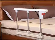 Bed Rail Safety Assist Handle Folding Guard Rails for Elderly Adults Assist Handle Handicap Bed Railing Hospital Metal Grip Bumper，Load Capacity 150 kg (Color : B, Size : 70cm×40cm