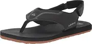 Quiksilver Boy's Mathodic Recovery a/T Heel Strap Flip Flop Athletic Sandal Youth