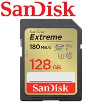 在飛比找PChome24h購物優惠-SanDisk 128GB U3 Extreme SDXC 