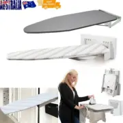 PULL OUT IRONING BOARD - Closet Sliding Out Swivel Iron Board Mounted in Drawer