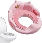 Toddler Toilet Ring - Soft Potty Seat Cushion with Non-Slip Base, Design for Kids | Portable Toilet Trainer for Travel, Baby Girl and Boy Potty Chair Pad, Comfortable Bathroom Training Seat