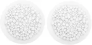 VANZACK 2 Flowerpot Hydroponics Clay Pellets Flower Decor Plants Decor Botanical Decor Mini Plant Pots Home Tools Home Ceramsite Hydrated Ceramic Ball Painted Ceramsite White