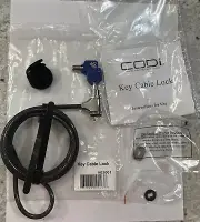 New CODI Security Laptop Key Cable Lock A02001