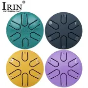 3 Inch 6-Tone Steel Tongue Drum Mini Hand Pan Drums with Drumsticks Childhood