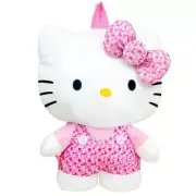 Hello Kitty Plush Girls 18" Backpack.New