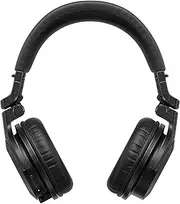 Pioneer DJ HDJ-CUE1BT-K, DJ Headphones with Bluetooth, Black