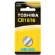 【東芝Toshiba】CR1616鈕扣型 鋰電池4粒裝(3V DL1616鈕型電池 無鉛 無汞)