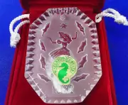 Waterford Crystal | 9 LADIES DANCING ORNAMENT 1992 ✪NEW✪ 12 DAYS XMAS 92 NINE US