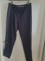 DOCKERS MEN'S SIGNATURE KHAKI PANTS NAVY STRAIGHT LEG SIZE 36x34 CLASSIC FIT NWT