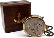 NOT All Engraved Personalized Antique Brass Compass Son Birthday Gifts| Graduation Day Gifts for Son| Confirmation Gifts for Son|sons Stocking Stuffers| Birthday Gifts