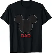 [Disney] Mickey Mouse Dad Family T-Shirt