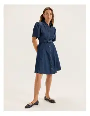 [REVIEW] Basilica Shirtdress in Mid Indigo